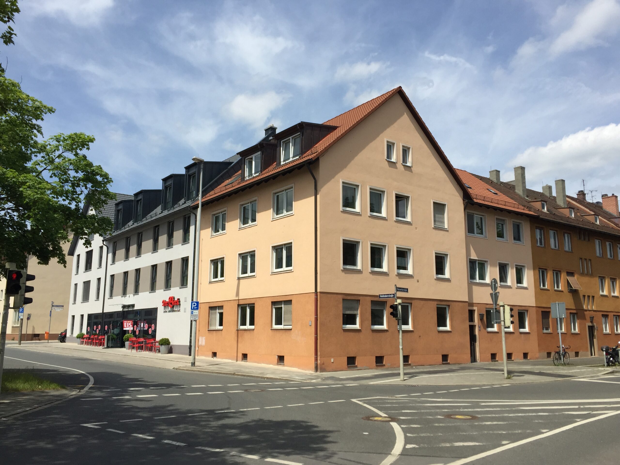 Helles 1,5-Zimmer Apartment nahe Wöhrder See